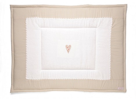 Herzdecke beige