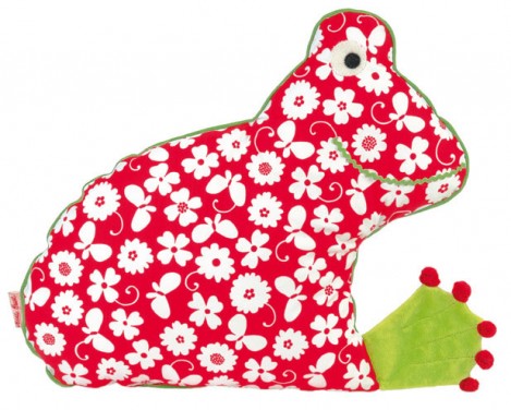 Käthe Kruse Frosch rotes Muster