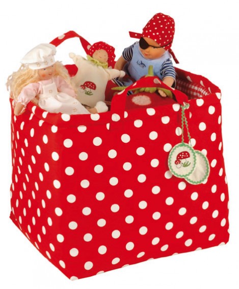 Käthe Kruse Puppenkiste rot