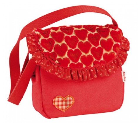 Käthe Kruse Tasche Herzen